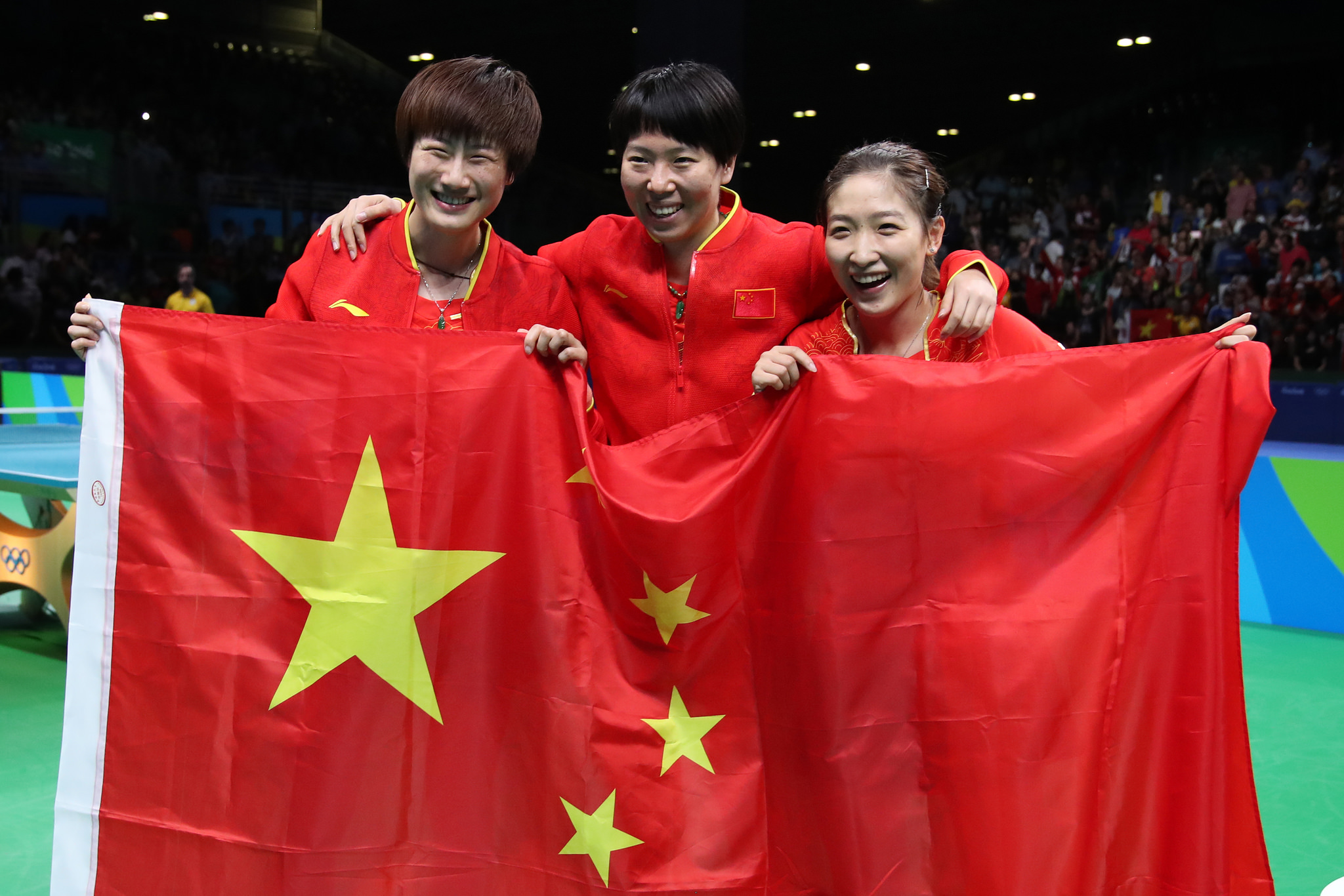 Chinas Tischtennisdamen bleiben unantastbar für die Konkurrenz